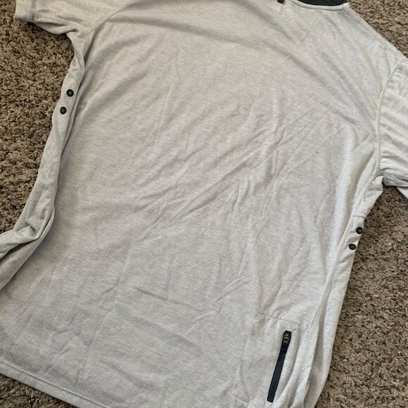 Nike Mens Running Dri-Fit V-Neck Athletic Shirt Size XL - Picture 5 of 7